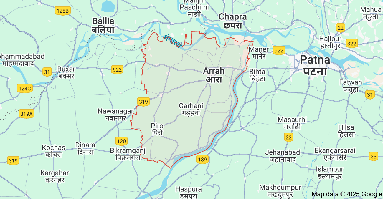 Bhojpur Gole map