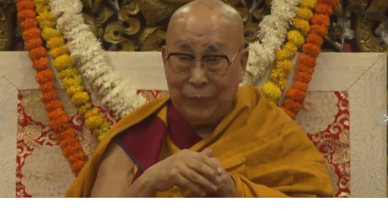 Tibetan spiritual leader the Dalai Lama attended a “long life prayer” offered to him by the Central Tibetan Administration on behalf of the Tibetan people to mark his 90th birthday.