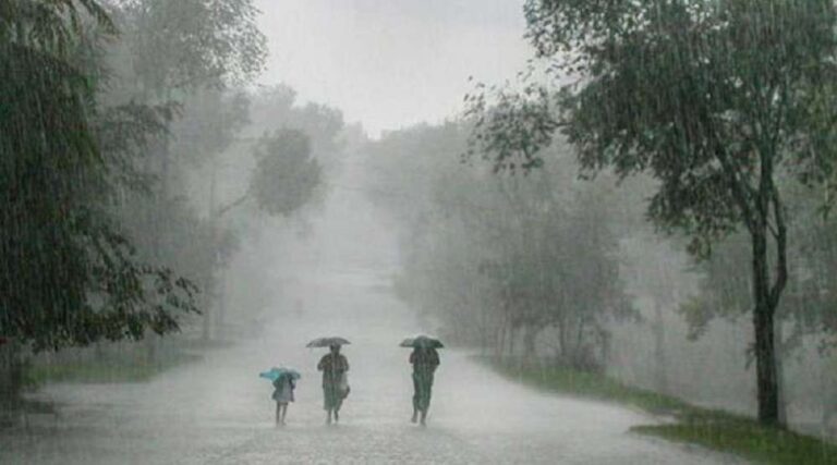 Heavy Rain in Ktm
