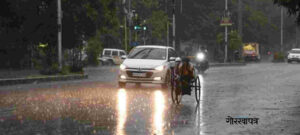 Heavy rainfall in Nepal
