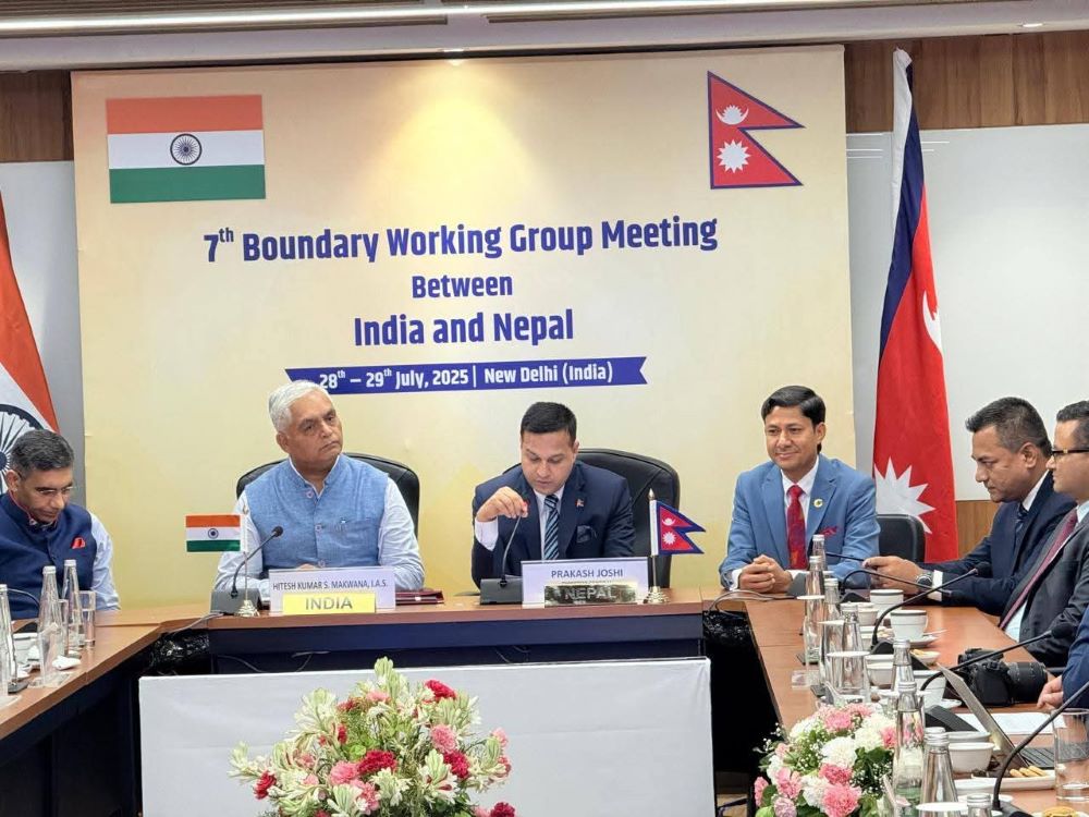 Nepal, India meeting