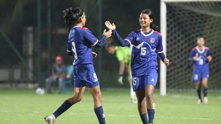 Nepali girls crush Sri Lanka