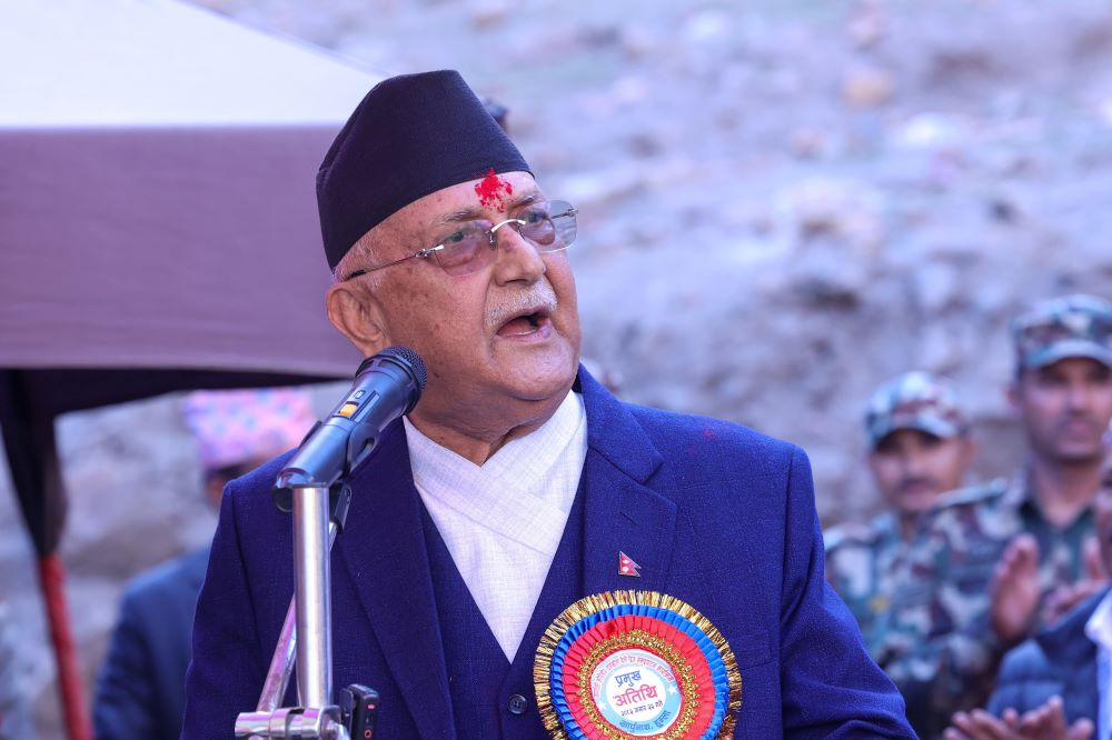 PM Oli Humla