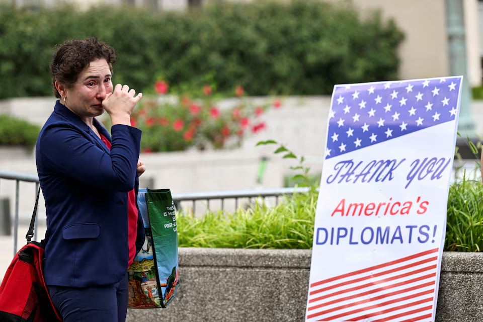 U.S. starts firing
