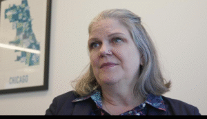 Former supervising immigration judge Jennifer Peyton was fired from her position in Chicago on July 3 via email. She plans to appeal the decision. (AP Video: Laura Bargfeld)