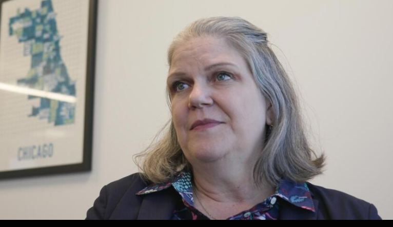 Former supervising immigration judge Jennifer Peyton was fired from her position in Chicago on July 3 via email. She plans to appeal the decision. (AP Video: Laura Bargfeld)