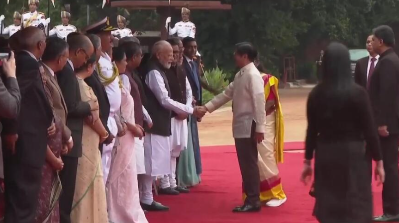 Filipino President Ferdinand Marcos in India
