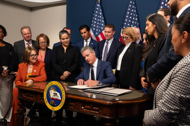 Governor Newsom signs