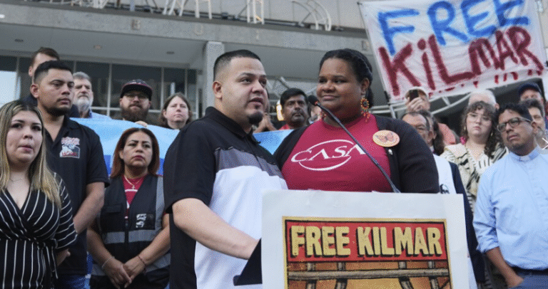 (Efforts by U.S. immigration officials to deport Kilmar Abrego Garcia to Uganda, a country to which the Salvadoran national has no ties, has again focused attention on efforts by the Trump administration to send people to countries other than their own.  Photo from AP Production: Marissa Duhaney)