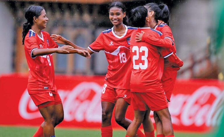 Nepali woman Team