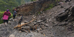 Road blocked