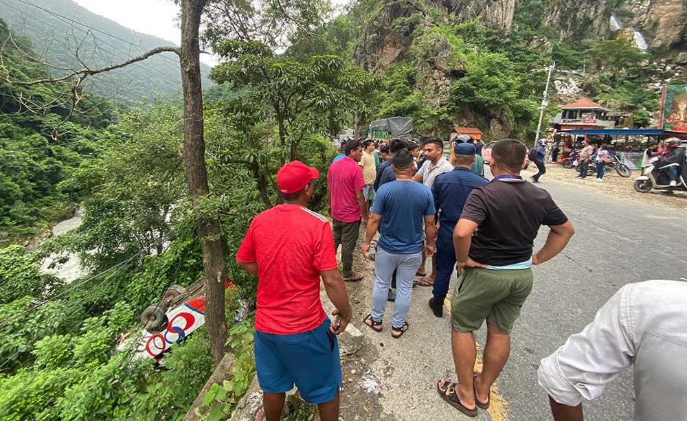 Tanahu Bus Accident
