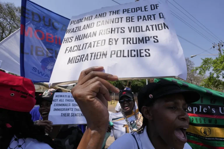 Eswatini pro democracy protest