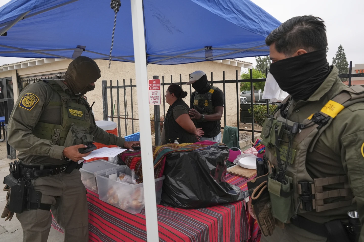 Woman Detained Border Patrol
