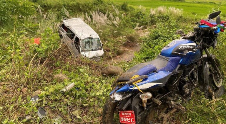 E-V micro accident