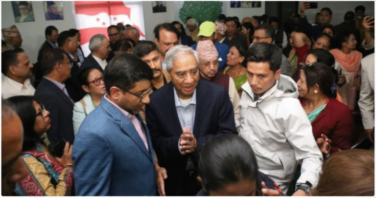NC president Deuba