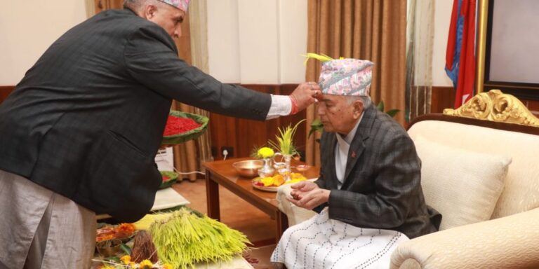 President Paudel Tika