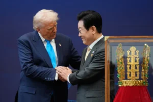 President Trum-Lee Jae Myung