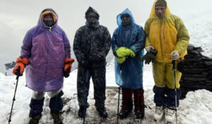 Tourists rescued