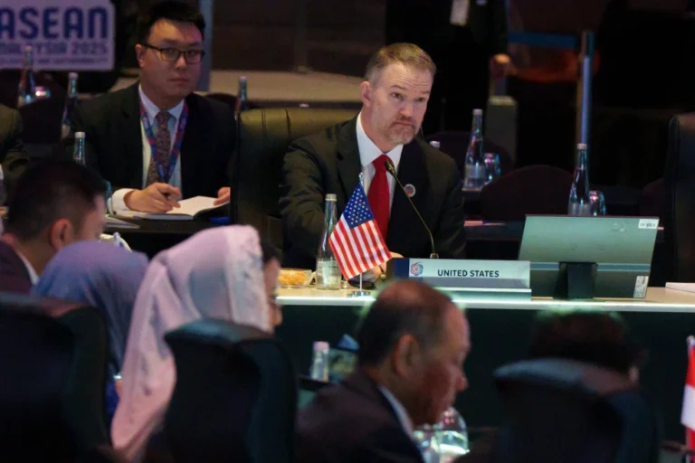 (U.S. Trade Representative Jamieson Greer attends the ASEAN Economic Ministers’ Meeting and related meetings in Kuala Lumpur, Malaysia, Wednesday, Sept. 24, 2025. (AP Photo)