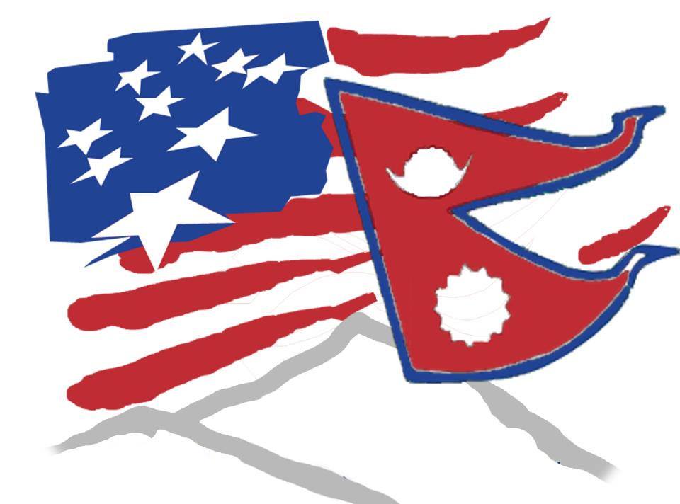 US Nepal Flag