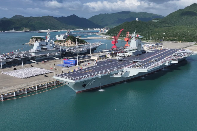 Fujian aircraft carrier