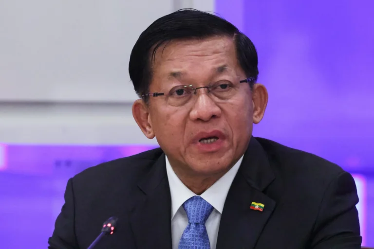 's Military leader Gen Min Aung Hlaing