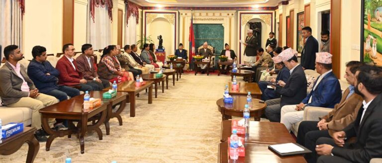 President Ramchandra Paudel