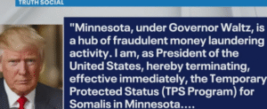 President Trump, Somali