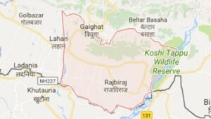Saptari map