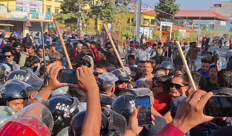 UML attack protestors