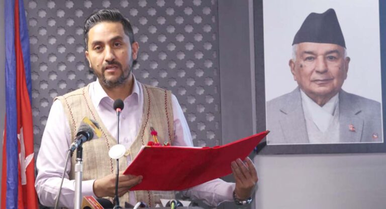 Minister Kharel