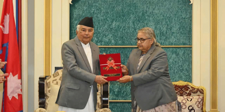 President-Paudel-PM Karki
