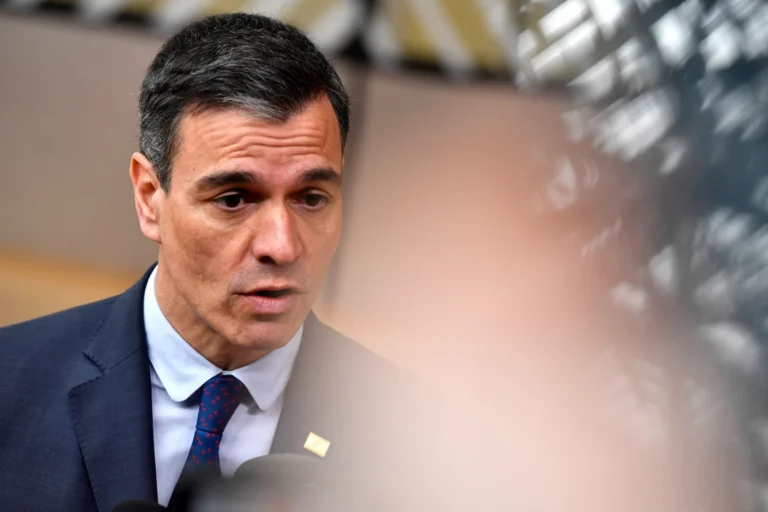 Spanish Prime Minister Pedro Sánchez
