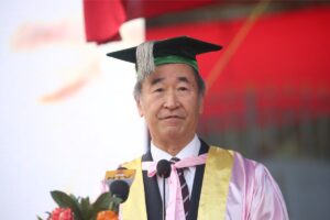 TU's 51st convocation's Chief Guest, Japanese scientist Takaaki Kajita.