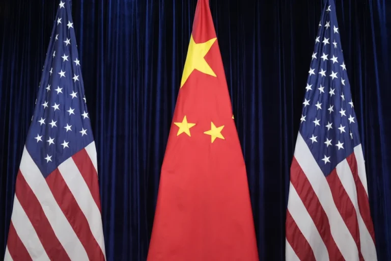 US China Flag