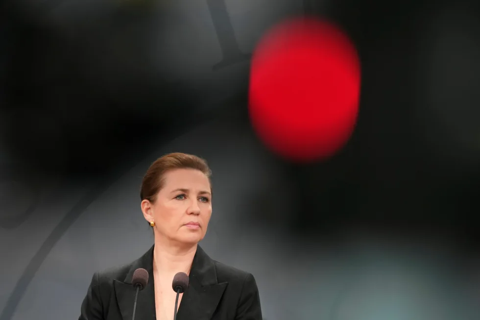 Denmark PM Mette Frederiksen