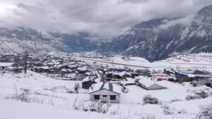 Humla snowfall
