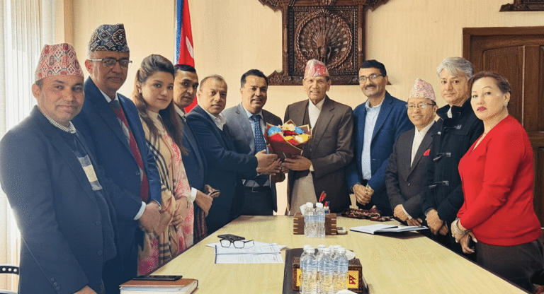 Minister Sharma with NRA