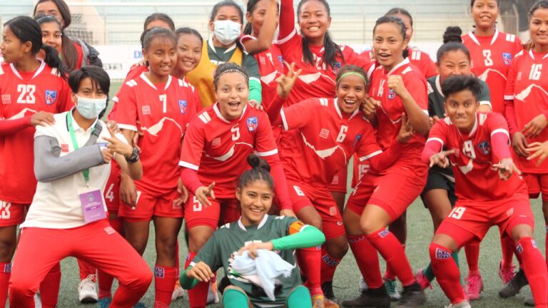 Nepali team U-19 women