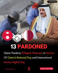 Qatar grants amnesty to 13 Nepali