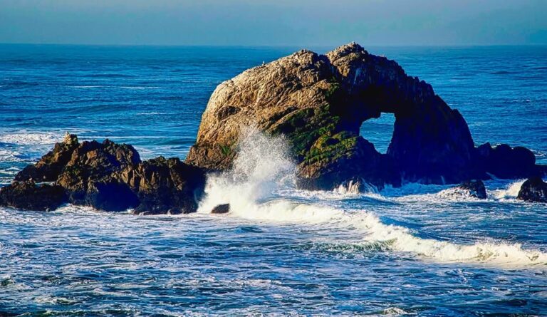 (In the spirit of the upcoming Valentine's Day, here's one from rocks seen from the National Park's Golden Gate National Recreation Area at San Francisco's Lands End. Curtsy: Ray Santiago's Post) 
