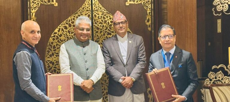 Nepal, India sign