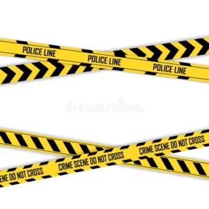 Police yellow-black-line