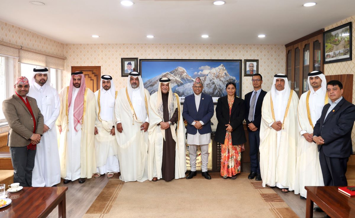 Qatari Ambassador to Nepal, Mishal M. Al Ansari