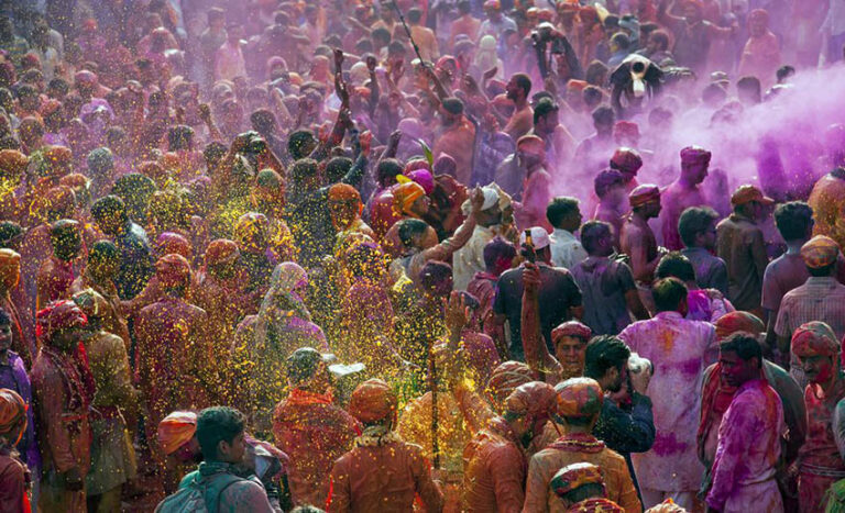 Holi in Dhanusha