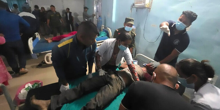 Rukum jeep accident