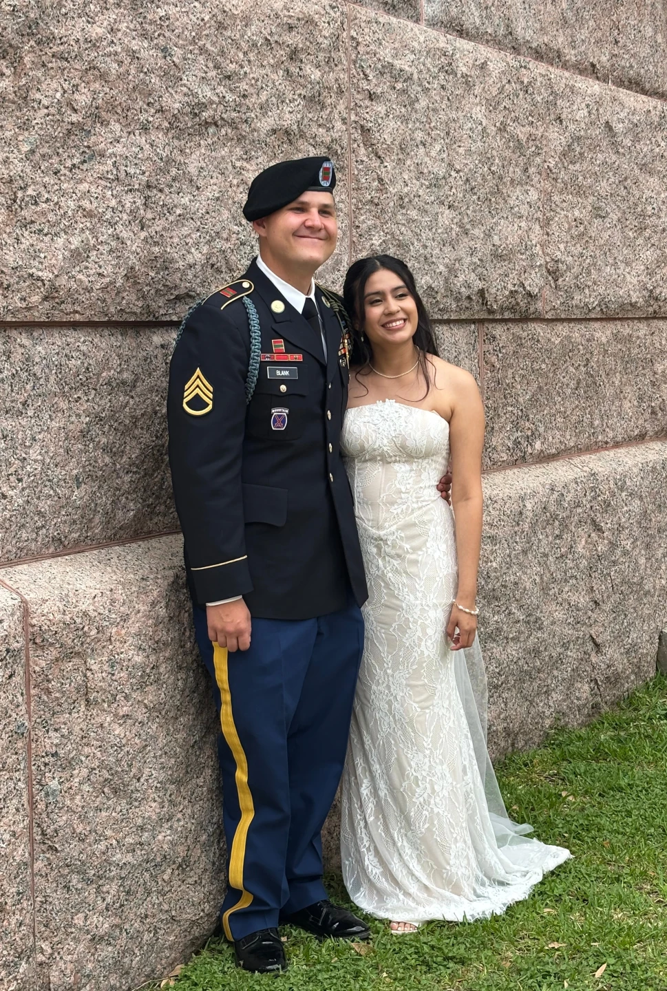 Sergeant Matthew and His wife