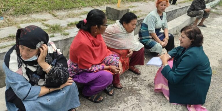 Bagmati riverbank settlement