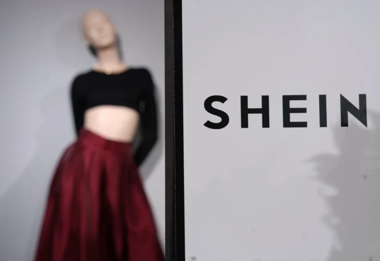 (Clothes by Chinese company Shein are seen in the BHV (Bazar de l’Hotel de Ville) department store, Tuesday, Nov. 4, 2025 in Paris. (AP Photo: Aurelien Morissard, File)